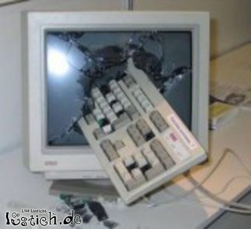 Tastatur im Bildschirm Bild - lustich.de