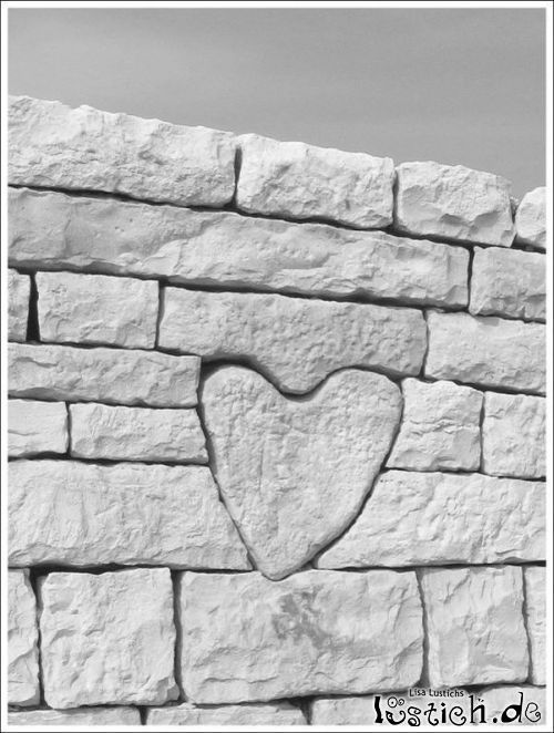 Herz in der Mauer