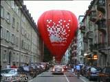 Ballon in der Straße