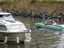 Auto im Fluss