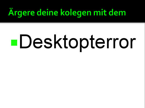 Desktopterror